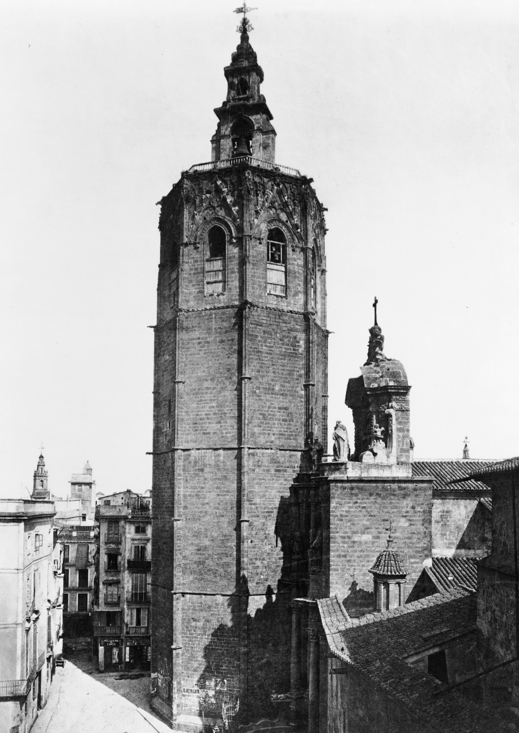 València i el Micalet, amb brúixola