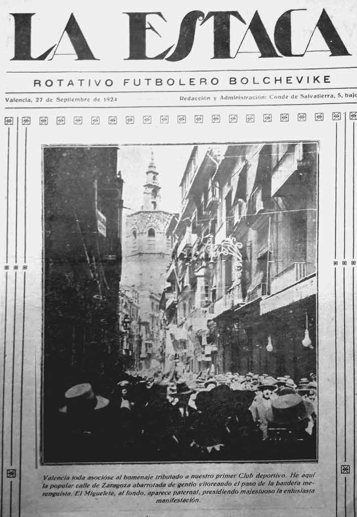 La estaca 1922-1925: prensa deportiva valenciana y militante 